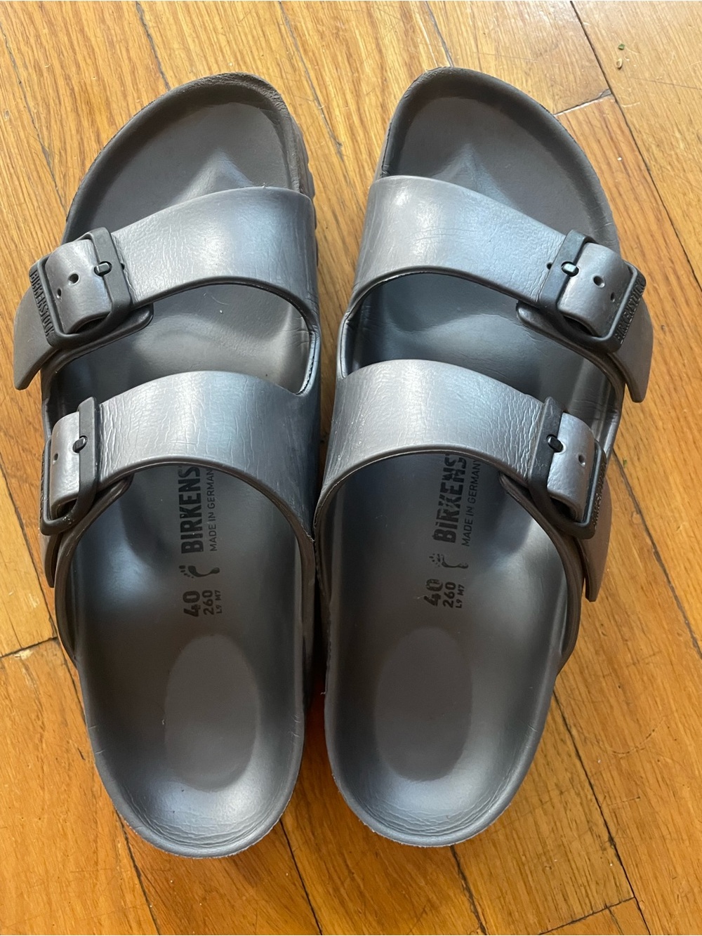 Silver Birkenstock EVA size 40 - Picture 4 of 5
